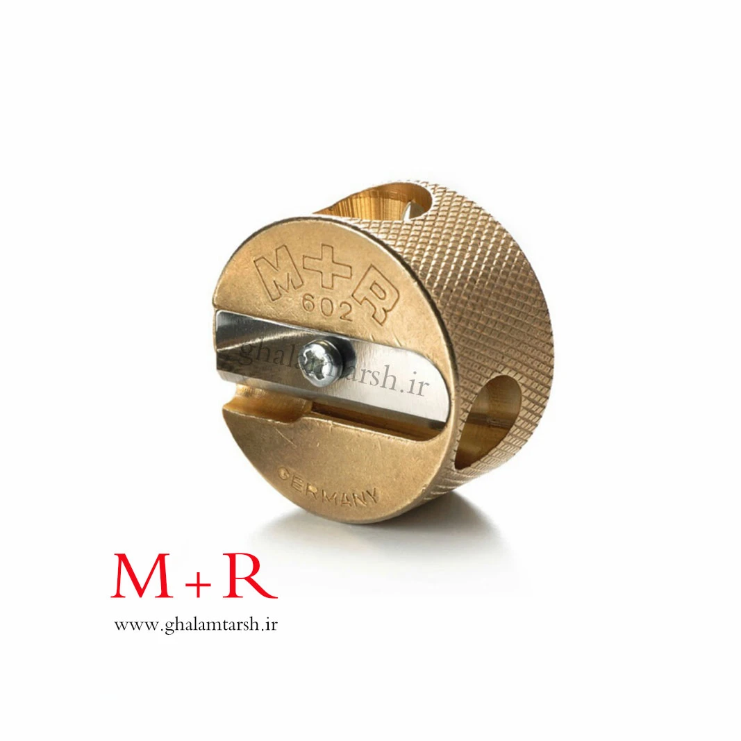 تراش M+R حرفه ای فلزی دو سوراخ مدل(۶۰۲)