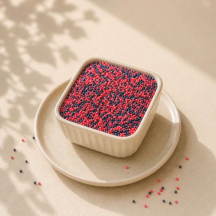 ترافل شنی ریز تمشکی ۸۰ گرمی