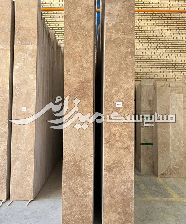 تراورتن سوپر عسلی کاشان کد Ss041016-2