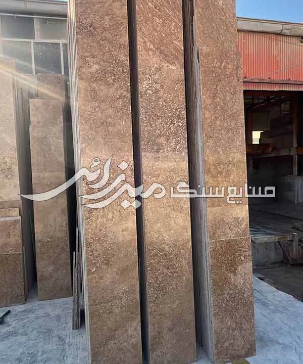 تراورتن شکلاتی دهشیر کد Mn040904-2