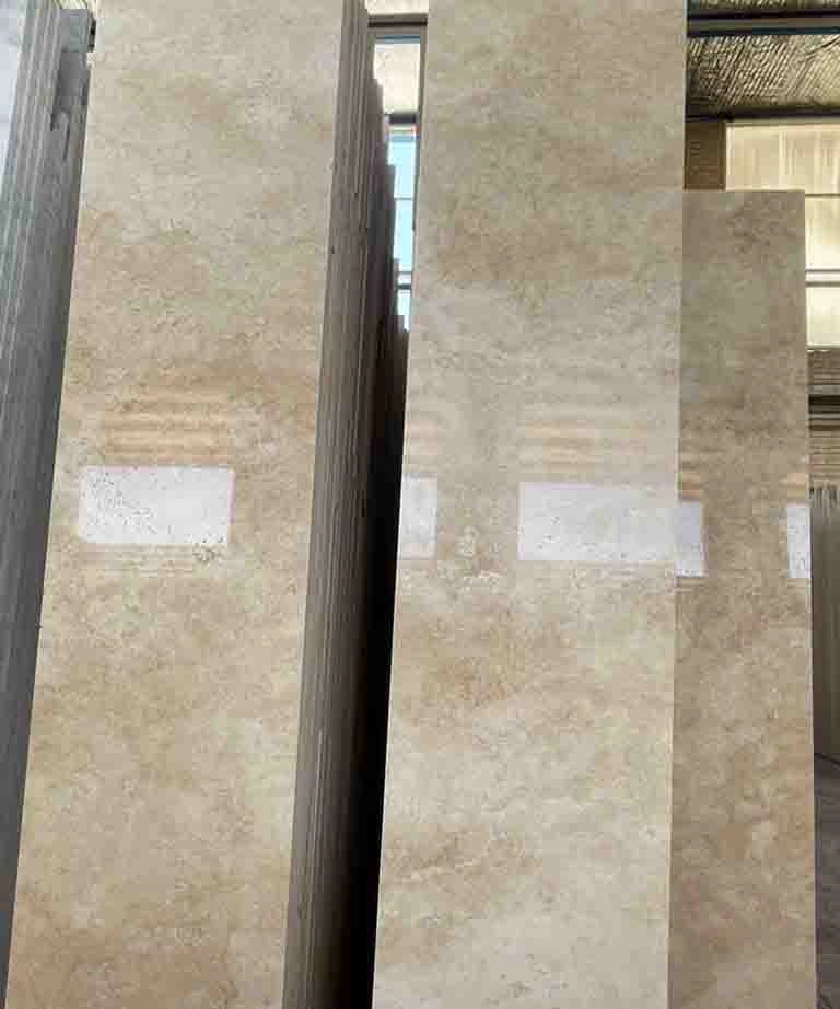 تراورتن کرم عسلی دره بخاری کد I0402272