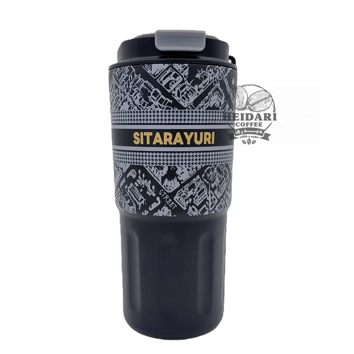 تراول ماگ 600 میلی لیتری SITARAYURI طرح دار