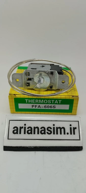 ترموستات کولر پنجره‌ای مدل PFA-606S دو پین پایه باز