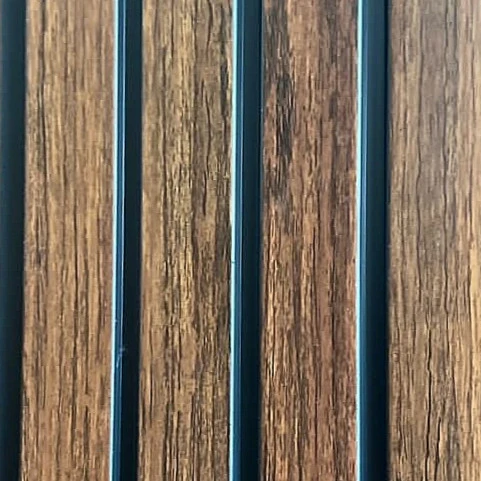 ترمووال pvc طرح چوب رنگ فندقی - ابعاد 20*280