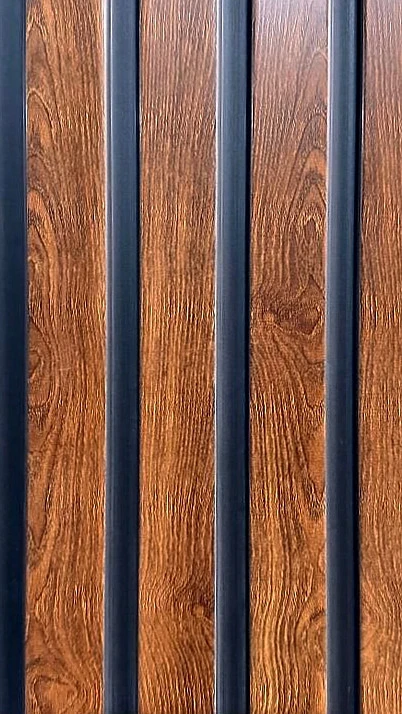 ترمووال pvc طرح چوب نسکافه ای - ابعاد 20*280