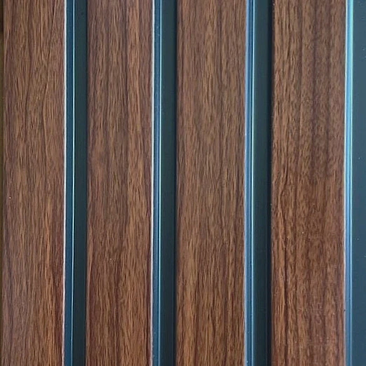 ترمووال pvc طرح چوب گردویی 20*280