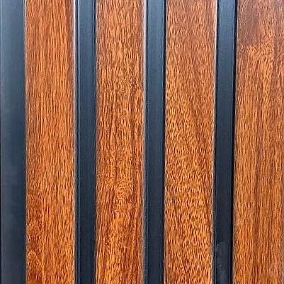 ترمووال pvc طرح چوب گردویی جنگلی - ابعاد 20*280
