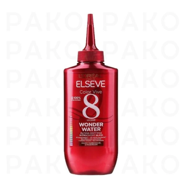 ترمیم کننده و نرم کننده 8 ثانیه ای موهای رنگ شده لورال Color Vive Wonder Water loreal