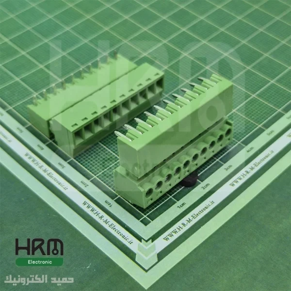 ترمینال فونیکس (PTR) نر رایت و ماده 10 پین (3.5mm)