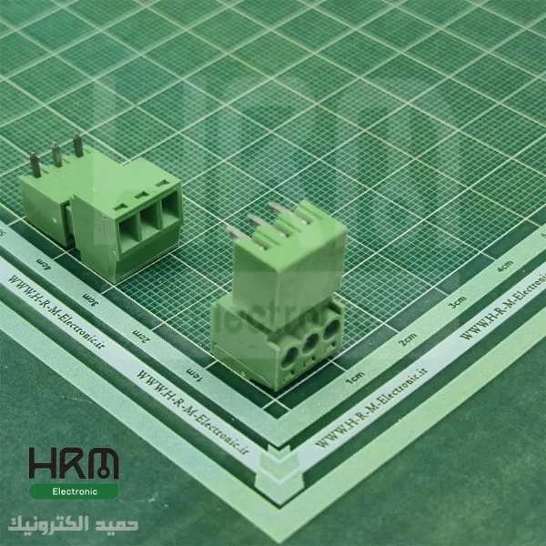 ترمینال فونیکس (PTR) نر رایت و ماده 3 پین (3.5mm)