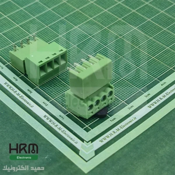 ترمینال فونیکس (PTR) نر رایت و ماده 4 پین (3.5mm)