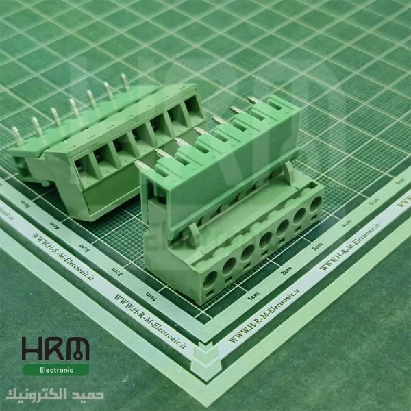 ترمینال فونیکس (PTR) نر رایت و ماده 7 پین (5.08mm)