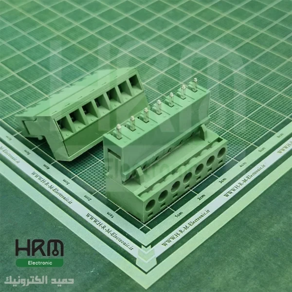 ترمینال فونیکس (PTR) نر صاف و ماده 7 پین (5.08mm)