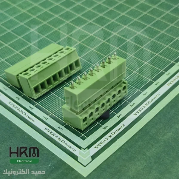 ترمینال فونیکس (PTR) نر صاف و ماده 8 پین (3.81mm)