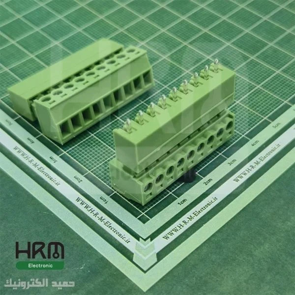 ترمینال فونیکس (PTR) نر صاف و ماده 9 پین (3.81mm)