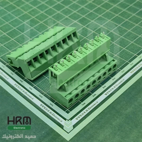ترمینال فونیکس (PTR) نر صاف و ماده 9 پین (5.08mm)
