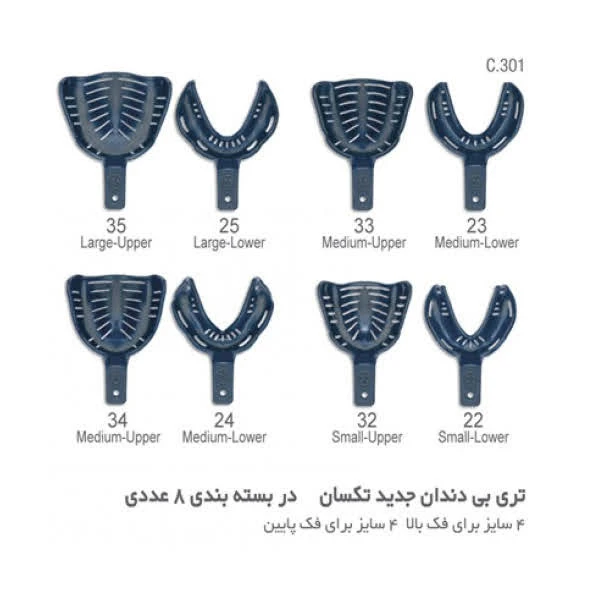 تری قالبگیری بی دندانی