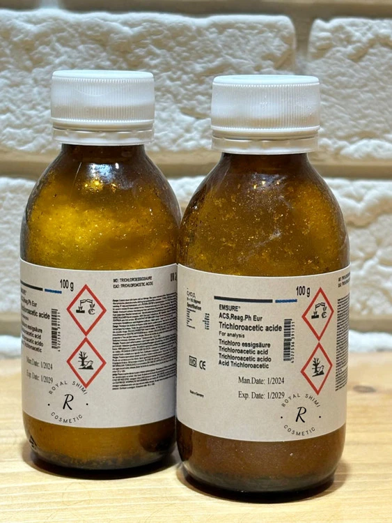 تری کلرواستیک اسید ( Trichloroacetic Acid) | لایه بردار قوی | ۱۰۰ گرم