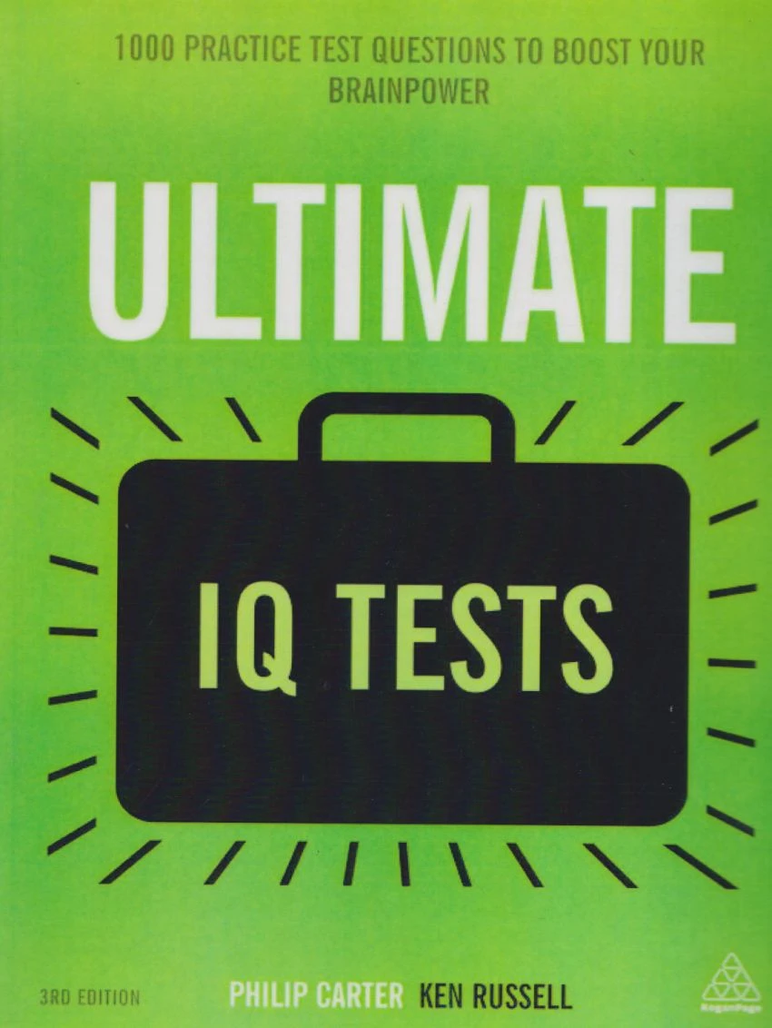 تست هوش انگلیسی ULTIMATE IQ TESTS زبان اصلی
