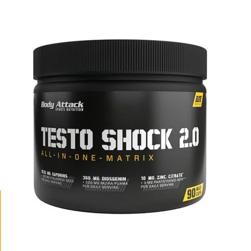 تستو شوک تست بوستر بادی اتک Body Attack Testo Shock 2.0
