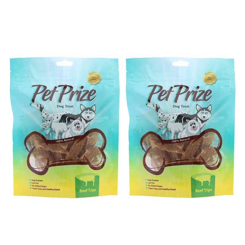 تشویقی سگ پت پرایز مدل Beef tripe وزن 40 گرم (بسته 2 عددی)