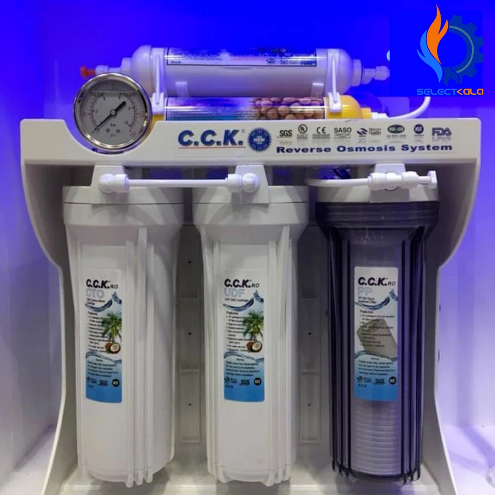 تصفیه آب 6 مرحله ای CCK