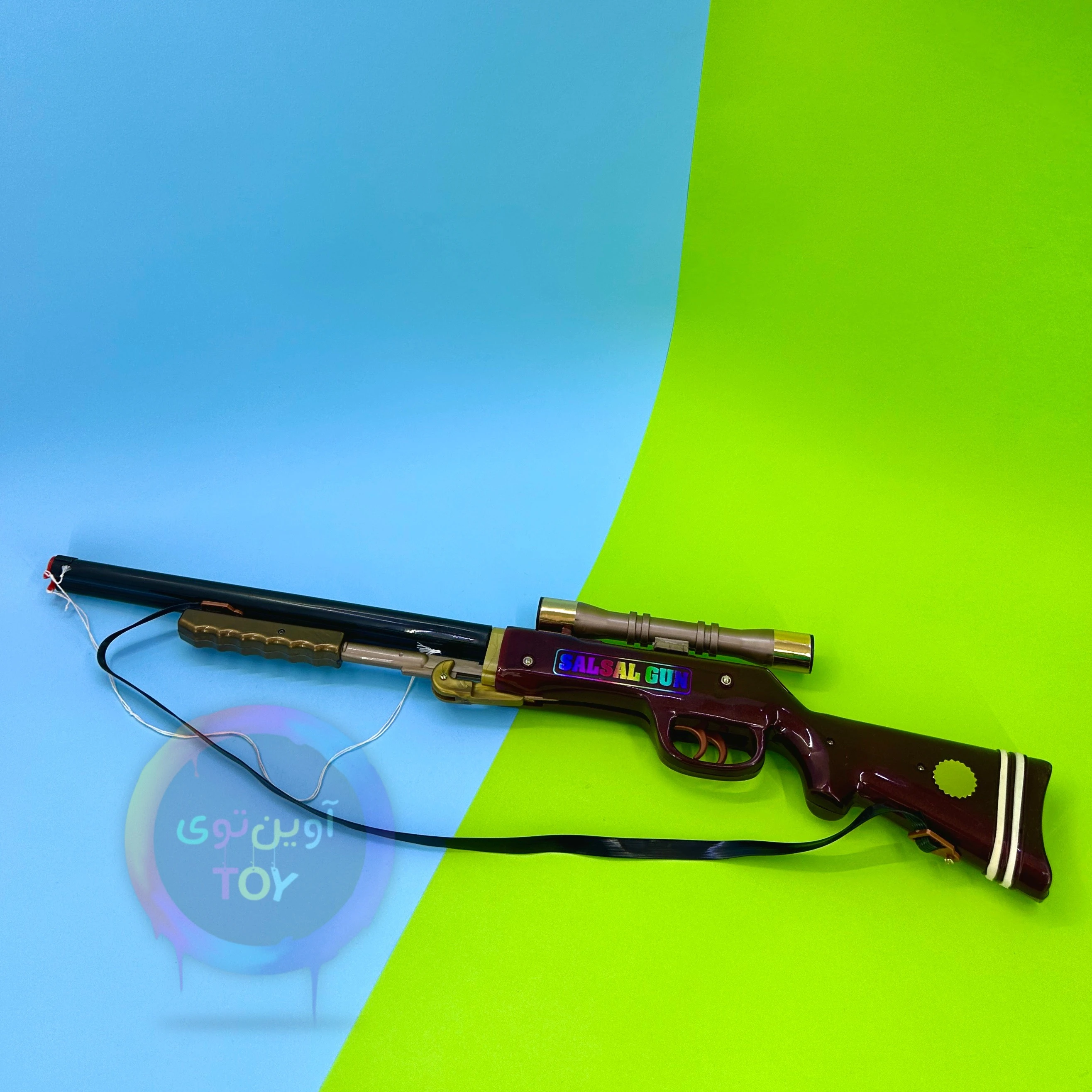 تفنگ اسباب بازی دو لول هانتر مدل HUNTER 168