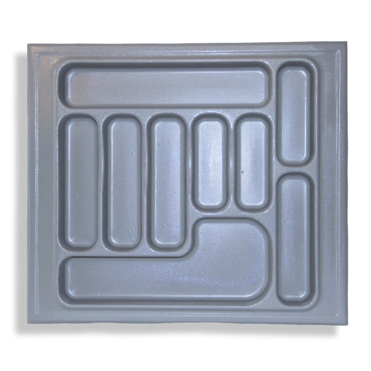 تفکیک کننده جای قاشق و چنگال ABS - 56x49 طوسی