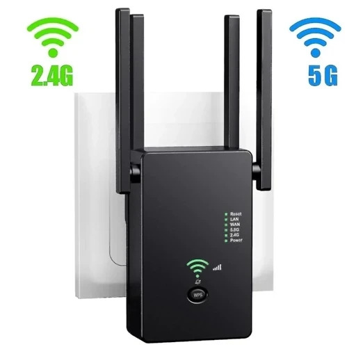 تقویت کننده وای فای مدل AC1200M بار آمازون اورجینال