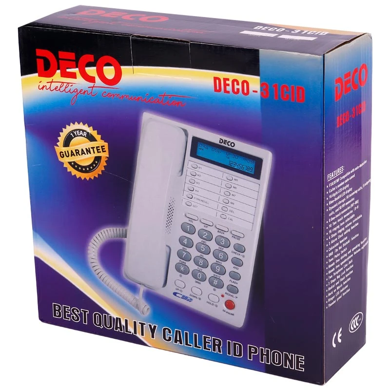 تلفن رومیزی دکو DECO 31CID اکبند