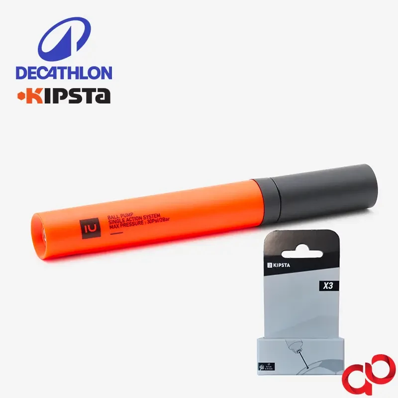 تلمبه دستی دکتلون مدل Essential Ball Pump به همراه یک بسته سوزن تلمبه Kipsta-1