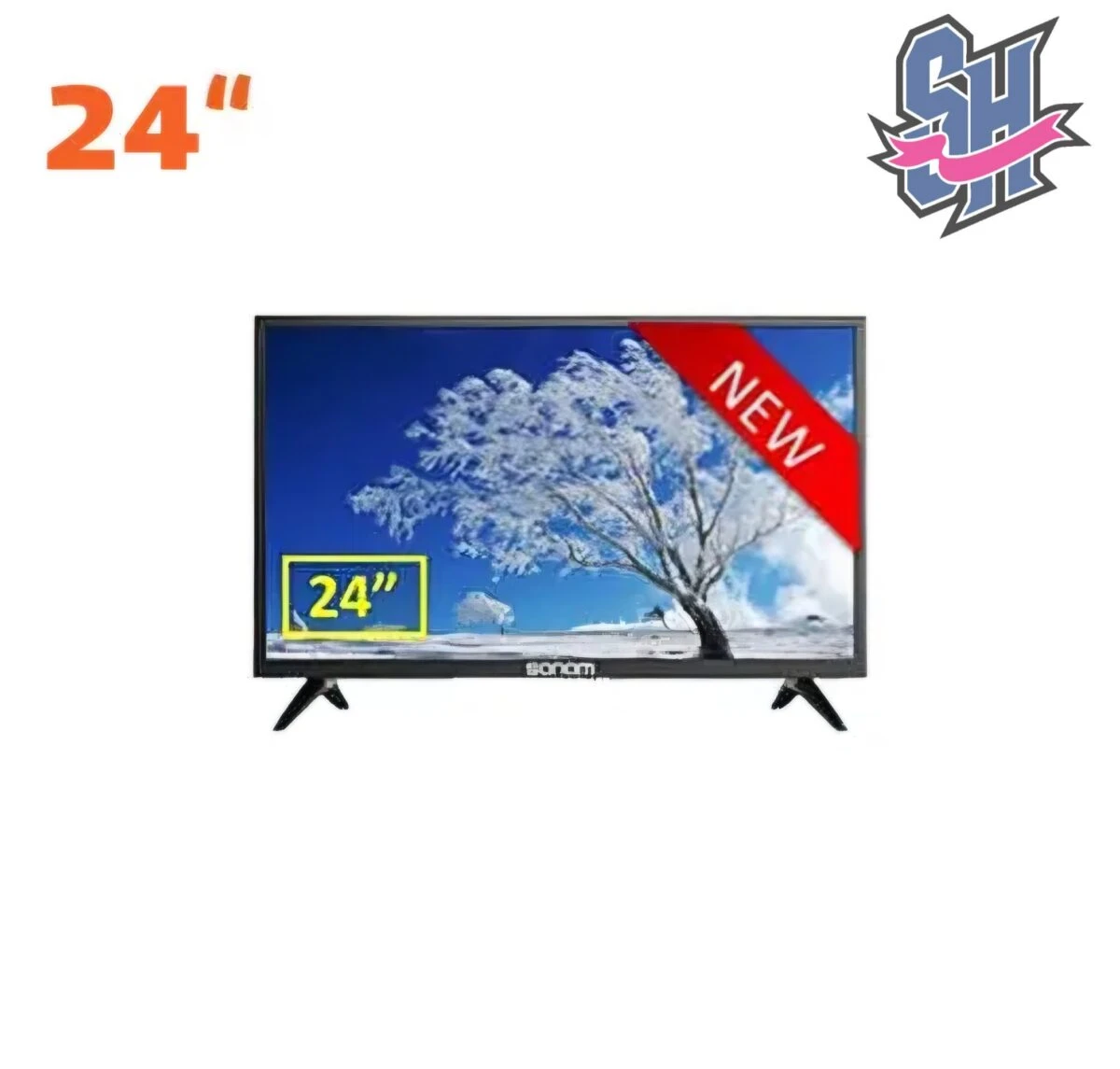 تلویزیون 24 اینچ صنام مدل SLE-24M115(B)