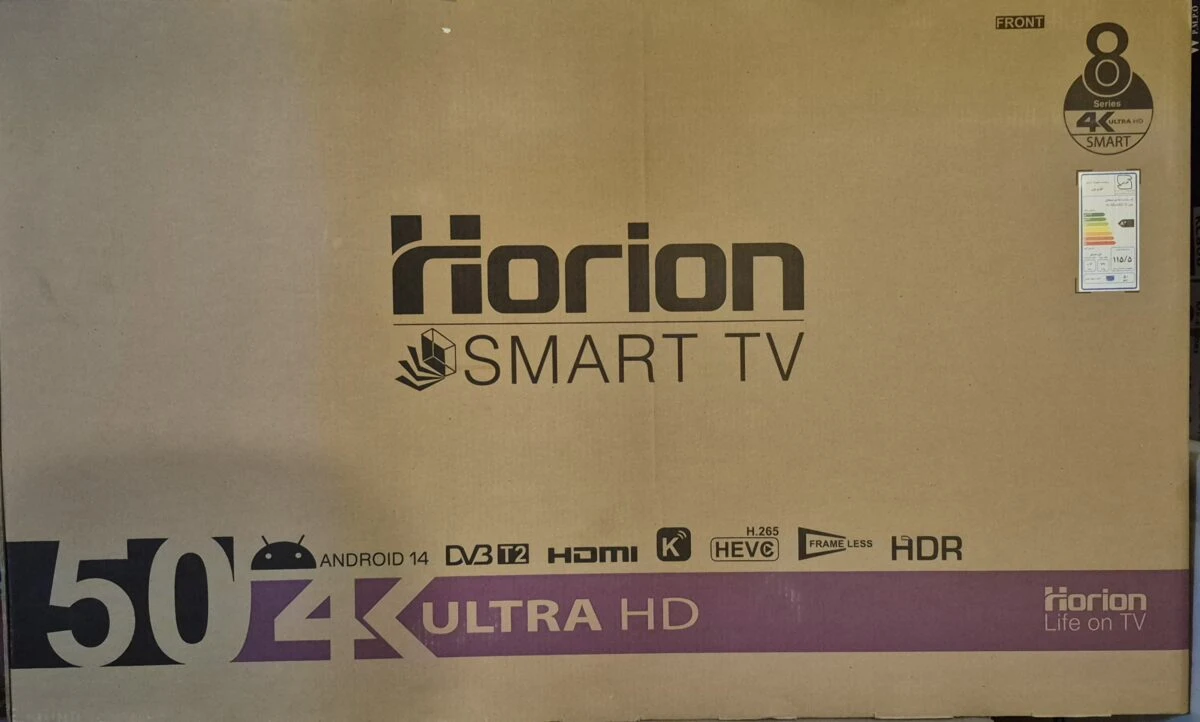 تلویزیون 50اینچ هوریون مدل H-50LU8215 سایز 50 اینچ Ultra HD 4K