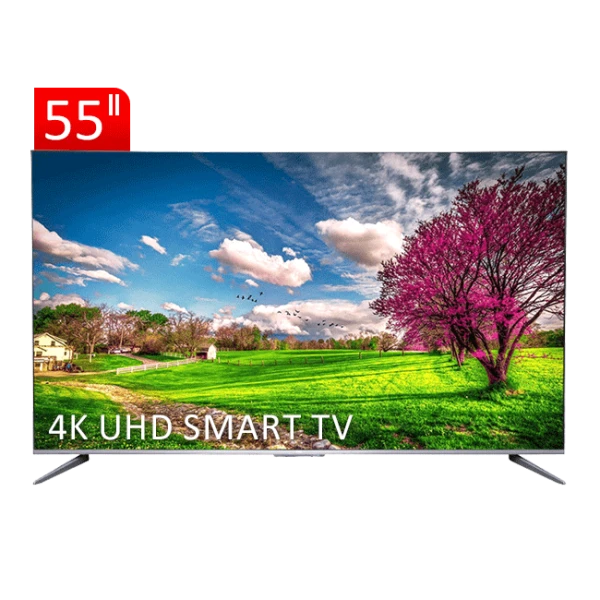 تلویزیون UHD 4K هوشمند google TV تی سی ال مدل P735 سایز 55 اینچ