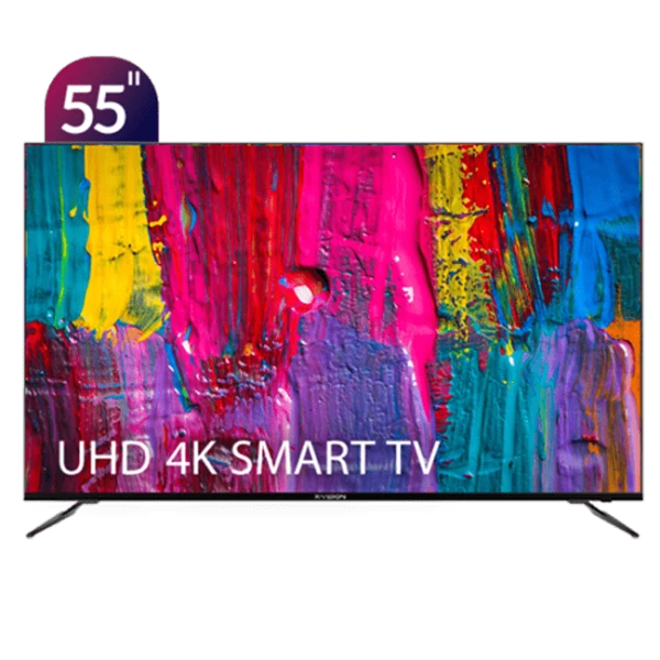 تلویزیون UHD 4K هوشمند ایکس ویژن سری 7 مدل XCU785 سایز 55 اینچ