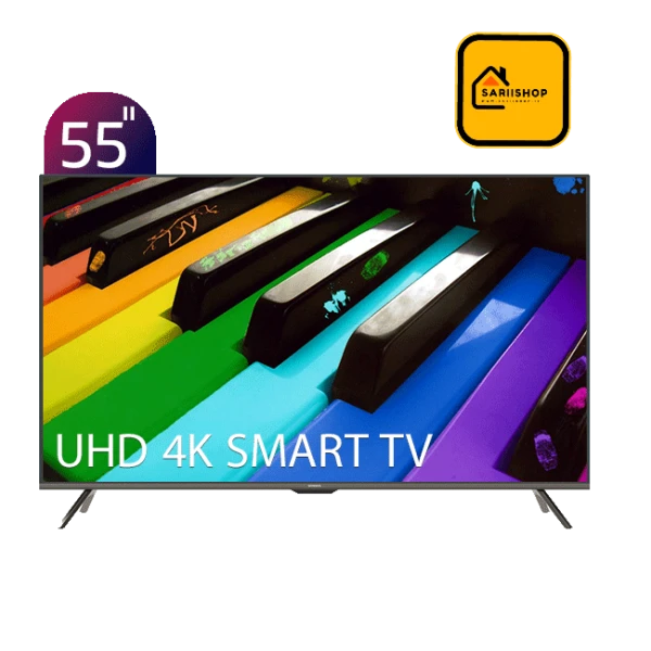 تلویزیون UHD 4K هوشمند ایکس ویژن سری 7 مدل XYU795G سایز 55 اینچ