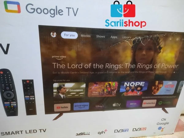 تلویزیون استارست ۵۵ دو گیرنده اسمارت 4k مدل sv-el55t2s2g