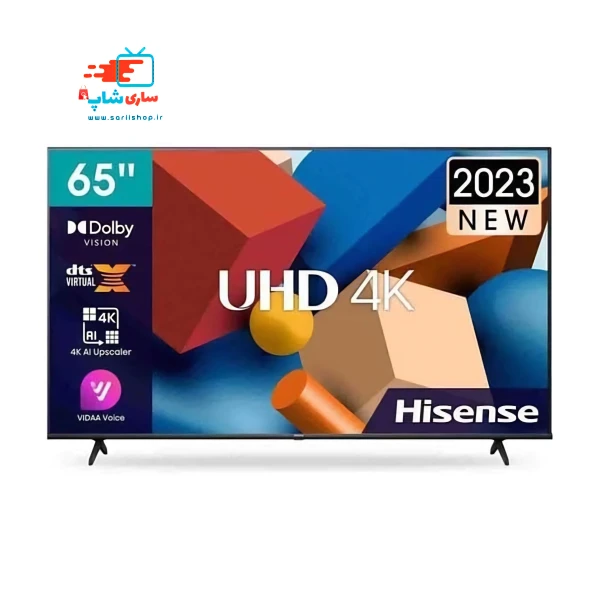 تلویزیون هایسنس LED سایز 65 اینچ مدل ۶۵A61K