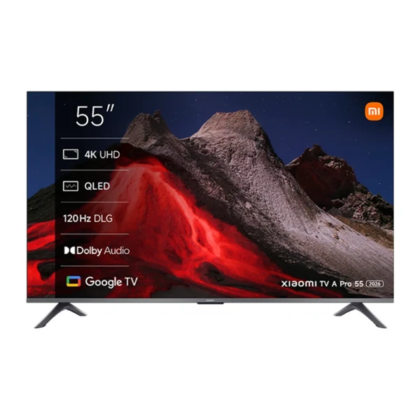 تلویزیون هوشمند 55 اینچ شیائومی مدل Xiaomi Tv A Pro 55 QLED 2026