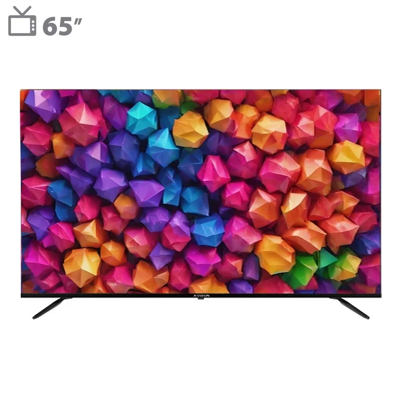 تلویزیون هوشمند 65 اینچ ایکس ویژن مدل 65XCU645