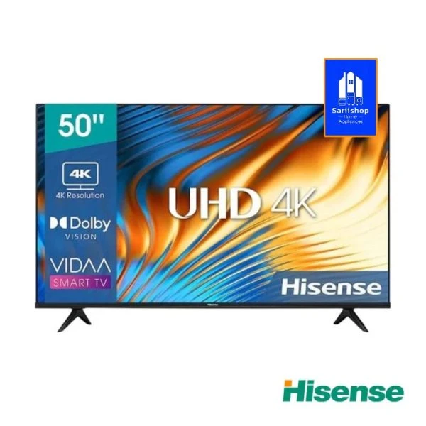 تلویزیون هوشمند هایسنس ۵۰ اینچ 4k مدل 50A61K