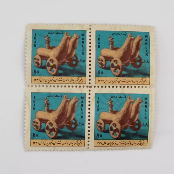تمبر پنجمین کنگره باستان شناسی 1347 – TIM-1035