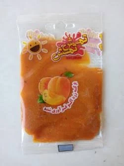 تمر برگه زردالو تمش تمش بسته 10 عددی