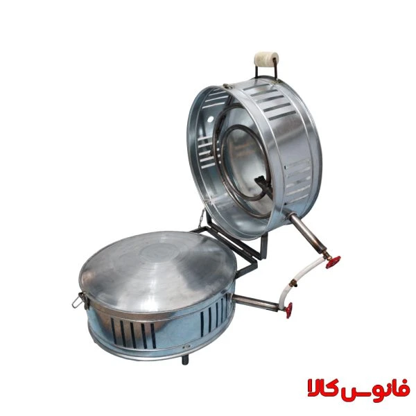 تنور ساجی درب دار گازی