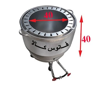 تنور گازی خانگی سایز 40