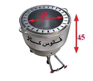 تنور گازی خانگی سایز 45 ❤️