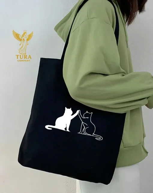 توت بگ کتان طرح بزن قدش