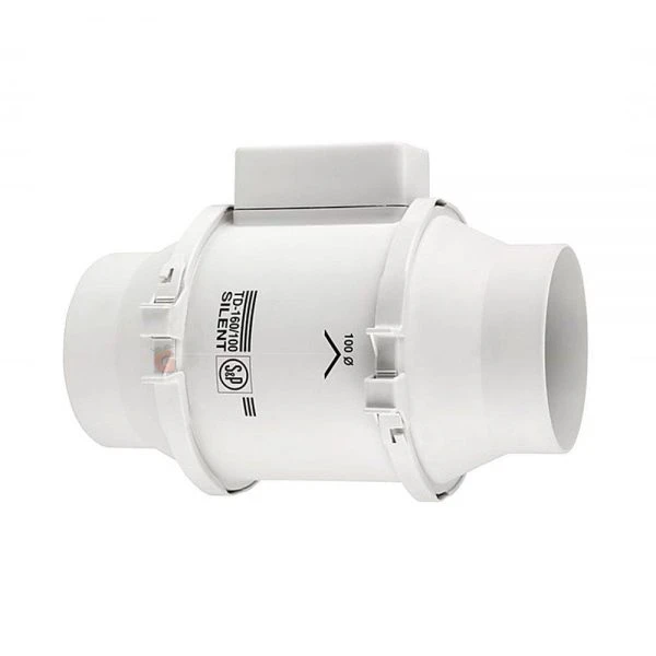 توربو فن TD-160 Silent Mini – 100 mm/180 m3/s Sessiz Fan