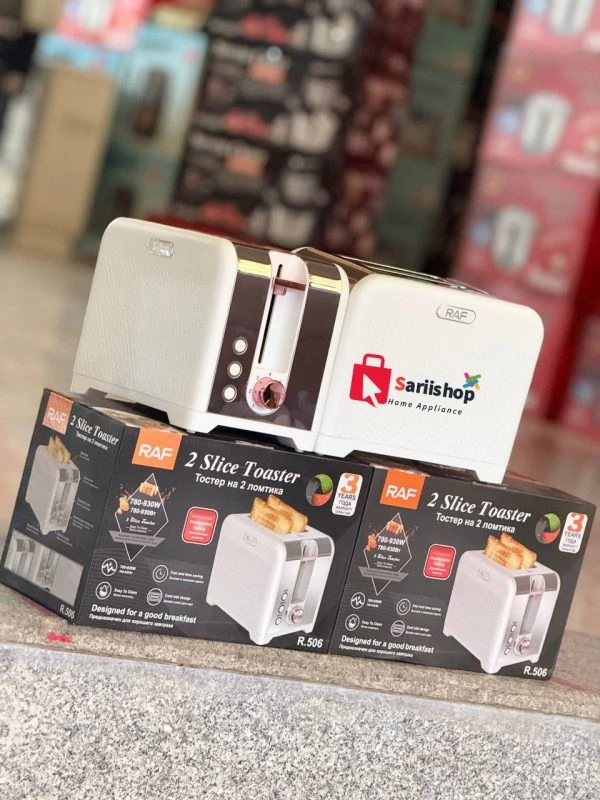 توستر نان 2 اسلایسی راف RAF مدل R 506 نان گرم کن