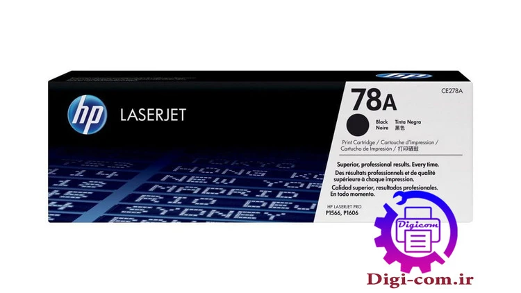 تونر اچ پی مدل 78 A مشکی ا Toner-78A-Black